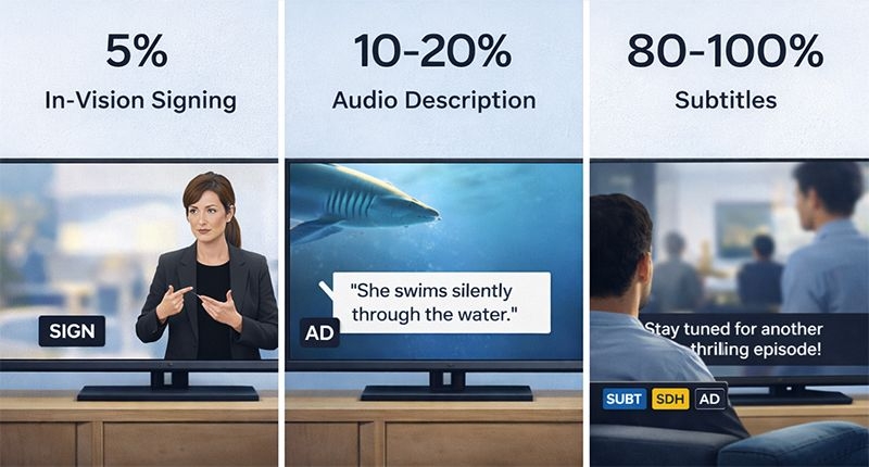 ofcom accessibility requirements for broadbast tv