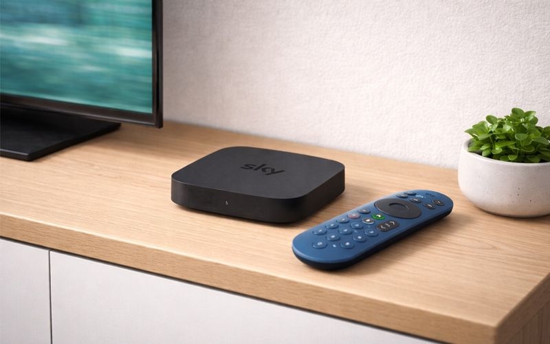 Sky Stream Puck Box and Sky Remote Controller