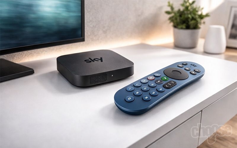Sky Stream Puck Box and Sky Remote Controller