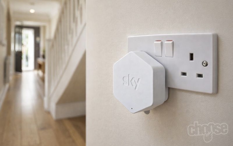 Sky WiFi Max Pod at home