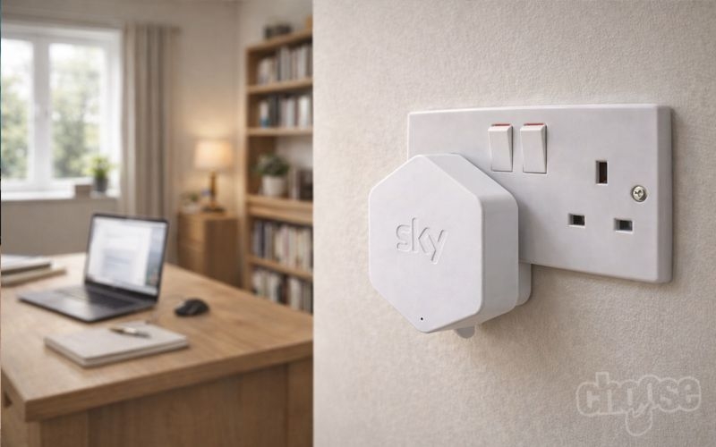 Sky Max Pod used in a home office