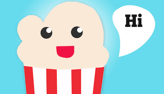 popcorn time mascot