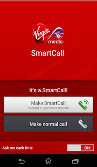 iphone virgin media smartcall