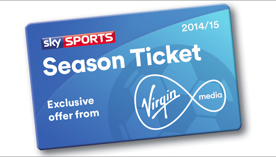 virgin media season ticket